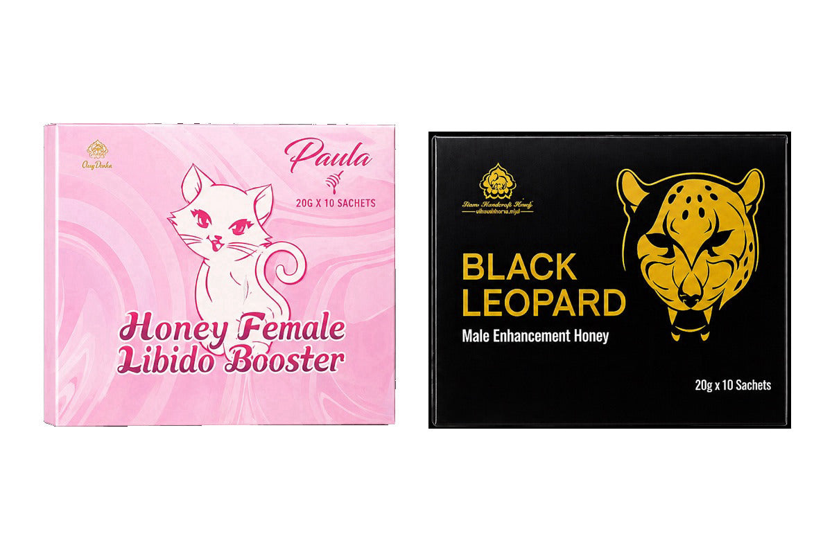 Duo Couple Paula Honey et Black Leopard