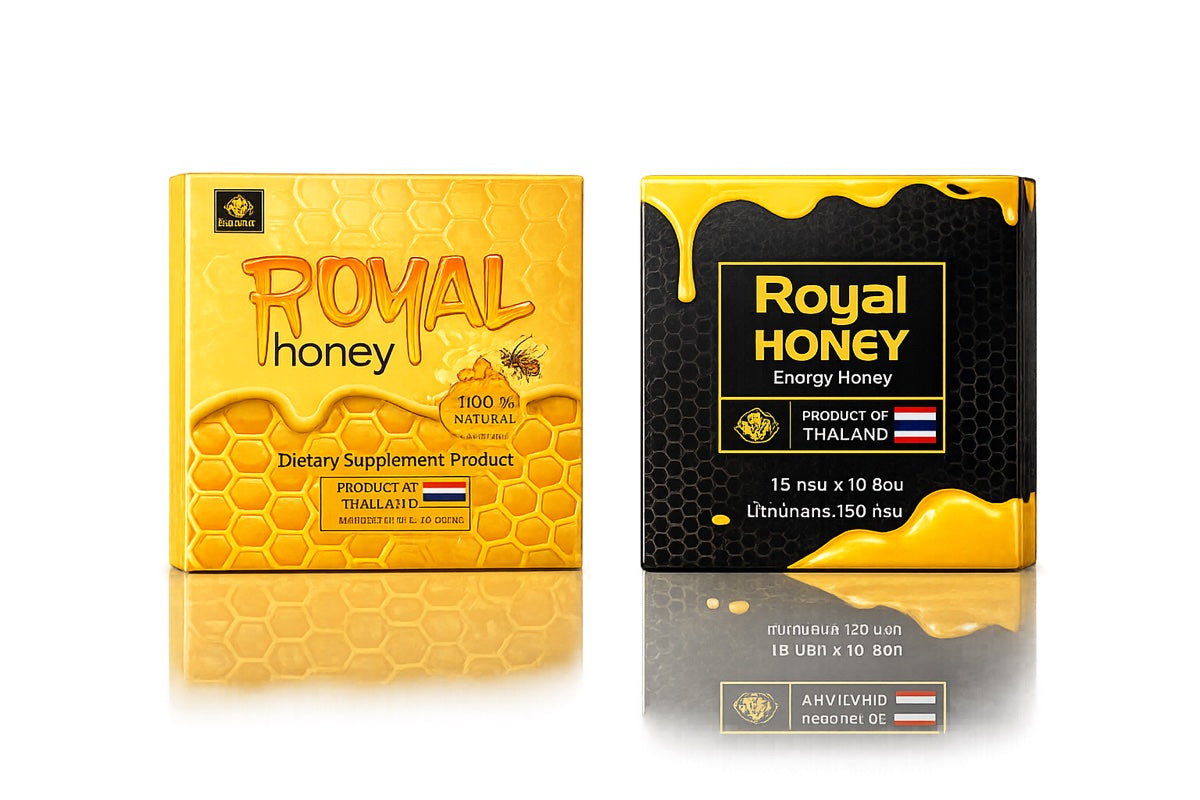 Duo Royal Honey jaune et noir
